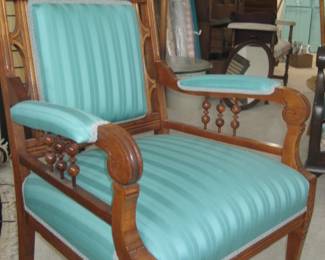 Victorian parlor chair