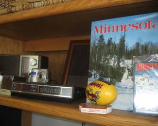 Electronics, digital camera, Golden Gophers football, Minnesota coffee table book
