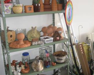 Garden decor and pots