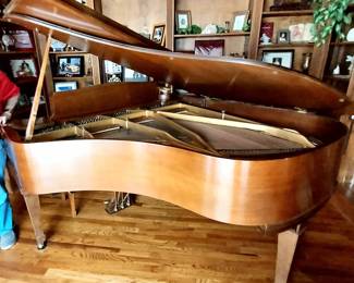 Knabe Grand Piano, includes Playmation Player Piano Component, 5' 8" length.