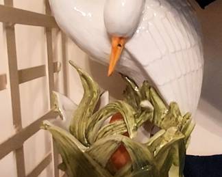 Italian Porcelain Lamp