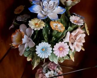 Capodimonte Floral Sculpture