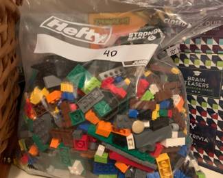 giant bag of Legos