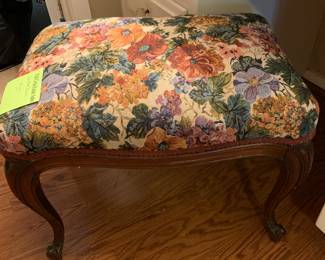 upholstered vanity bench