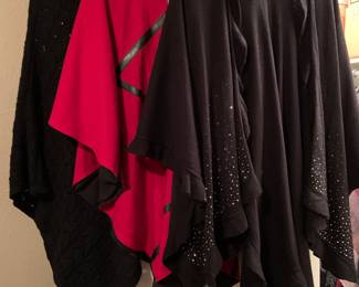capes, coats, shawls, wraps