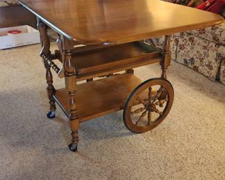 Tea Cart Included in the online Auction - (There is a link in the Sales Description)