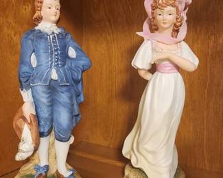 Lefton Blue Boy and Pinkie