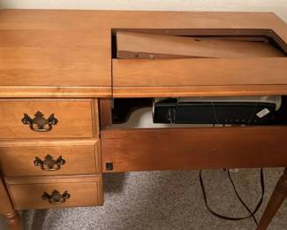 Singer Sewing machine in Sewing Desk