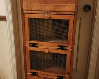 Wood Vegetable Bin
