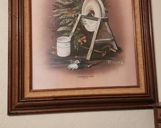 “Exceedingly Fine” Framed by Ken Holland