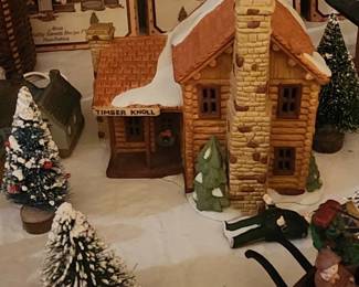Department 56 Timber Knoll Log Cabin 