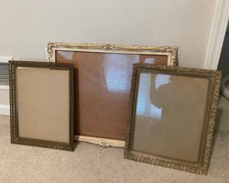 Vintage Metal & Wood frames