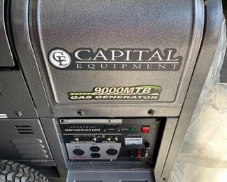 Capital Equipment 9000 MTB Gas Generator