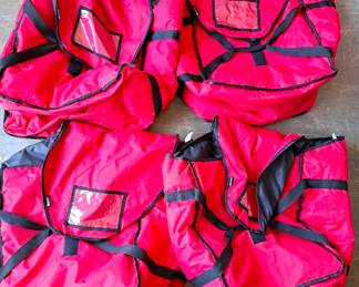 PIZZA BAGS 4 PC LOT