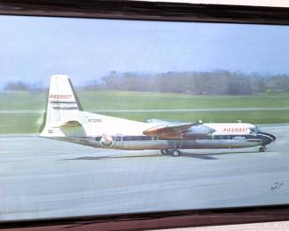 PIEDMONT AIRLINES ART FRAMED PLANES