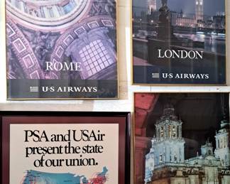 AIRLINES POSTERS LOT