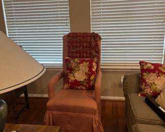 Custom upholstered chair