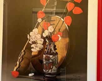 Beautiful lithograph signed artwork with certificate