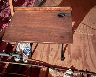 Antique student desk 