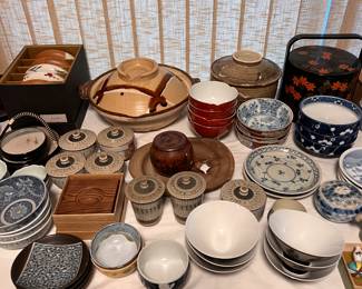 Japanese sushi plates