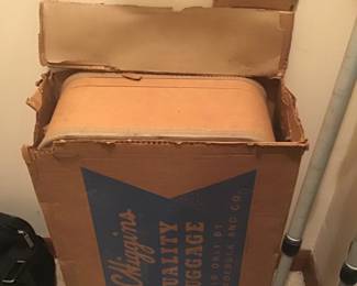Vintage Suitcase still in original box