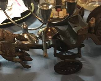 Cast Iron Pull Toy Fire Truck