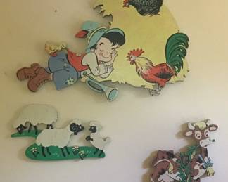 Vintage Nursery Decor