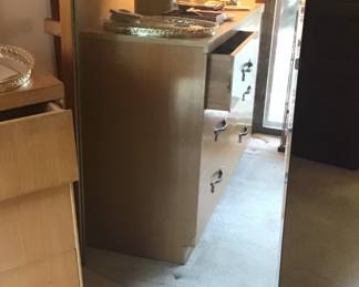 Mirror and Chest of drawers