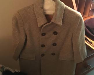 OMG....”.little Ricky left his wool jacket” ...soooo cute! 