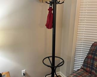 Iron nostalgic hat / coat tree 
