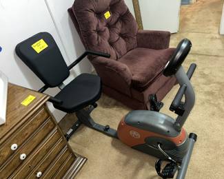 Marcy recumbent bike