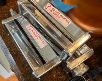 Pasta attachments for Kitchenaid mixer