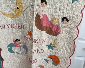 Home made quilt made in 1947