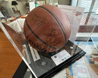 2011-2012 autographed Charlotte Bobcats basketball
