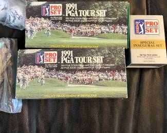 PGA PRO Golf card sets