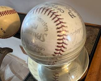 signed baseball