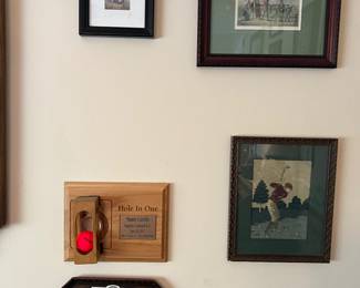 Golfing collectibles