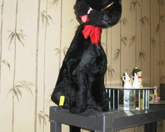 Large Fuzzy Black Cat