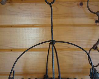 Antique General store holder for brooms 