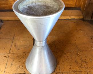 Gary tin and sheet metal ashtray