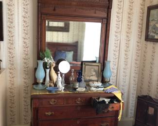 Dresser in Eastlake bedroom set