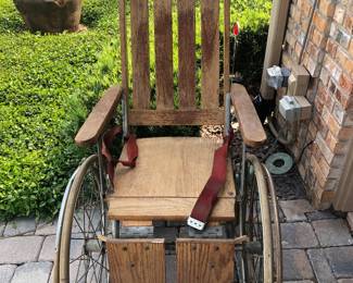Antique Wheelchair 