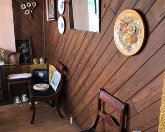 Collector plates, wall hangings