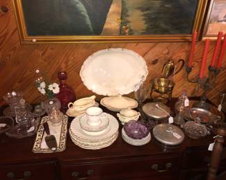 Lovely white and platinum China 