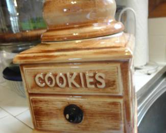 1960's McCoy Coffee Grinder Cookie Jar