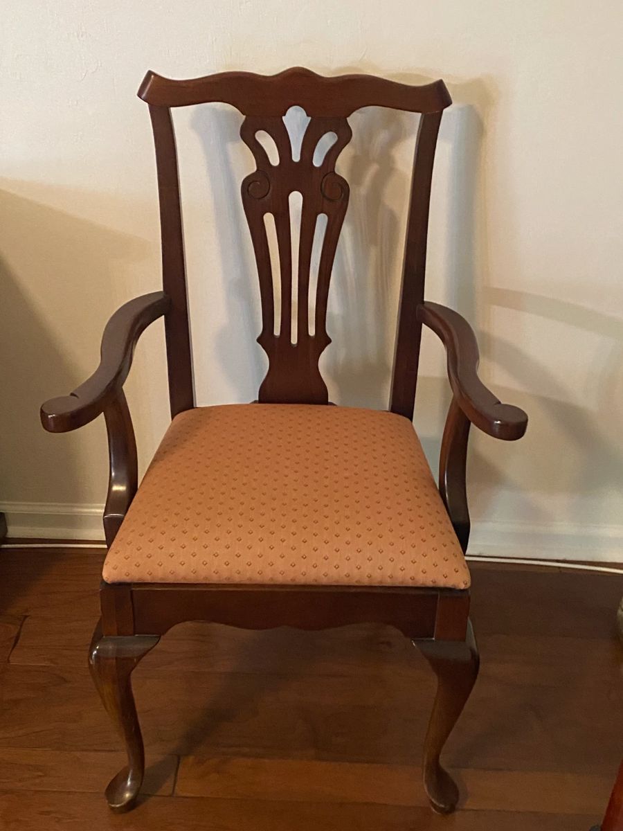 Chippendale Arm Chairs