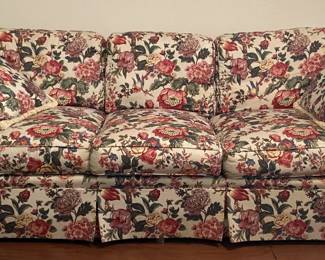 Henredon Floral Sofa