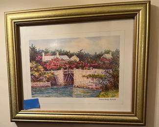 Oil on canvas signed 