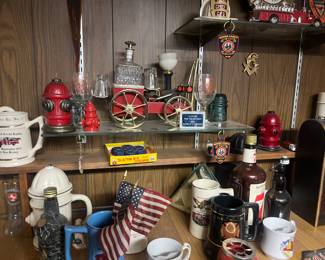 Vintage fireman collection 