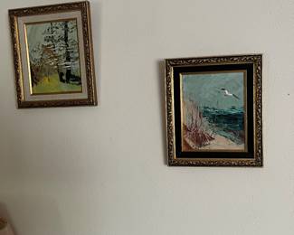 Morris Katz oil painting 